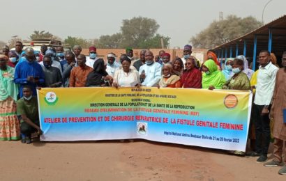 atelier sur la prévention et de chirurgie réparatrice de la Fistule génitale féminine et un camp de prise en charge chirurgicale de la fistule génitale féminine dans cet établissement hospitalier