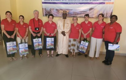 Visite du Ministre de la Santé Publique de la Population et des Affaires Sociales à l’Hôpital Général de Référence.