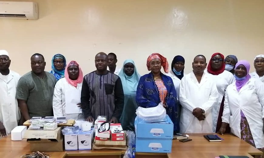 Réunion du comité VIH de l’Hôpital National Amirou Boubacar Diallo  ce 18 mai 2022.