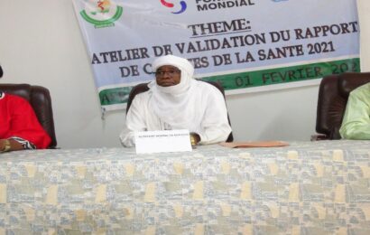 Validation du rapport des comptes nationaux de santé 2021, sous la présidence du secrétaire Général du ministère de la santé publique de la population et des affaires sociales