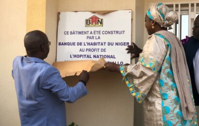 INAUGURATION DU BÂTIMENT FLAMBANT NEUF DES MÉDECINS DE L’HÔPITAL NATIONAL AMIROU BOUBACAR DIALLO CE 30 DÉCEMBRE 2023.