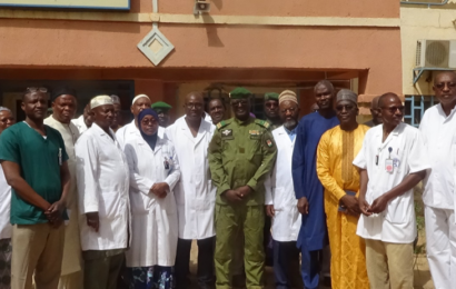Visite terrain au Centre National de Lutte contre le Cancer (CNLC) et à l’Hôpital Général de Référence (HGR