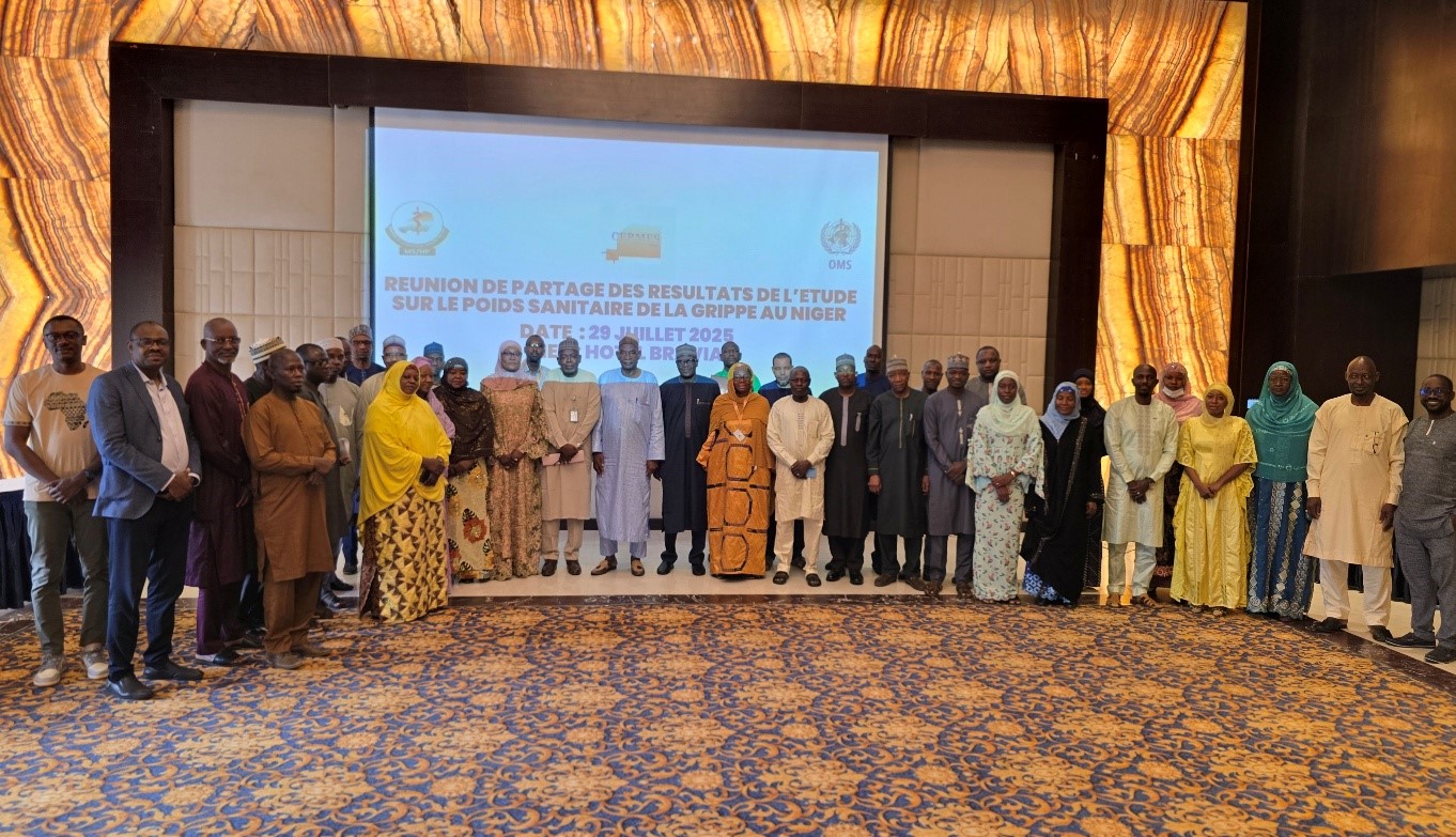 Partage des résultats de l’étude sur la charge sanitaire de la grippe au Niger : un atelier stratégique au service de la santé publique